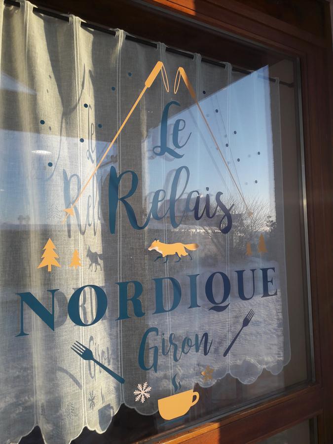 Hotel Le Relais Nordique Giron Esterno foto